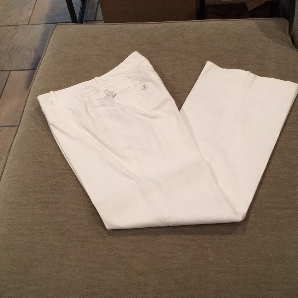 Ann Taylor LOFT white pants